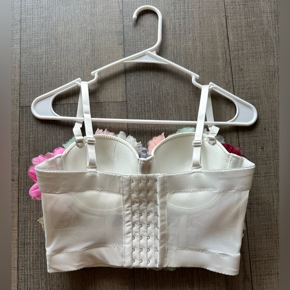 NWOT floral bustier top size 34 - Picture 5 of 6